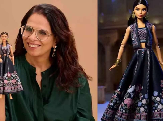 Anita Dongre collaborates with Barbie for a special Diwali doll